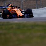 Vandoorne sólo pudo rodar por la mañana