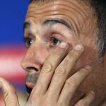 El entrenador del FC Barcelona Luis Enrique