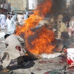 Al menos 22 muertos en un atentado durante una manifestación en Pakistán