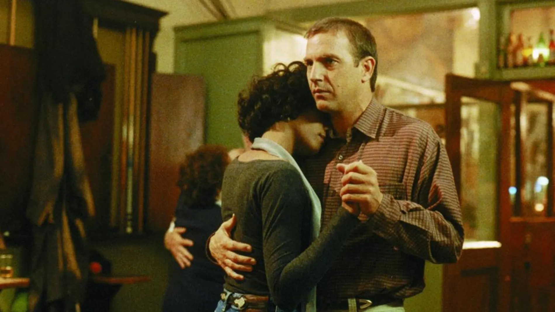 Kevin Costner y Whitney Houston en "El guardaespaldas"