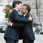 Macron plantea dejar a Estados Unidos fuera del G7