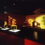 Interior del museo del cine, en Turín, Italia