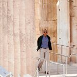 Obama en la Acrópolis. El presidente de EE UU visitó ayer las famosas ruinas en su última jornada en Grecia. Por la tarde voló a Berlín, donde hoy se reunirá con Merkel.