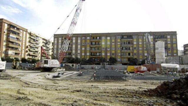 El aparcamiento de Bami, paralizado durante años, es uno de los afectados por el fracaso del Plan