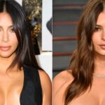 Kim Kardashían y Emily Ratajkowski posan en «topless» para reivindicar su sexualidad