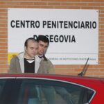 Angel carromero tras conseguir el tercer grado en 2013