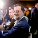 Rajoy, ayer, durante un acto del Partido Popular en Córdoba