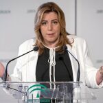 La andaluza evitó ayer desvelar sus planes