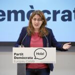 La coordinadora general del PdeCAT, Marta Pascal