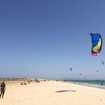 Prácticas de alumnos de Tarifa Kitesurf Camp
