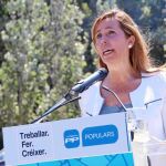 Sánchez-Camacho, durante la campaña de las elecciones municipales