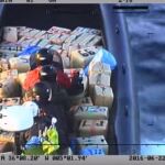 Imagen de una de las embarcaciones interceptadas en la operación bilateral