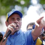 El líder opositor venezolano Henrique Capriles