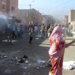 Los disturbios continúan en tres barrios de El Aaiún, según el Polisario