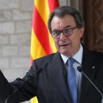 El presidente catalán, Artur Mas