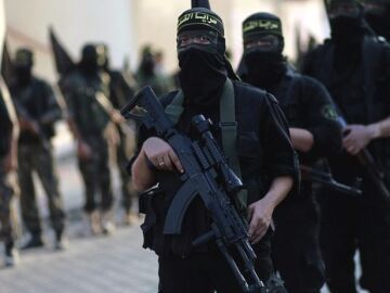 Combatientes del Daesh en Siria