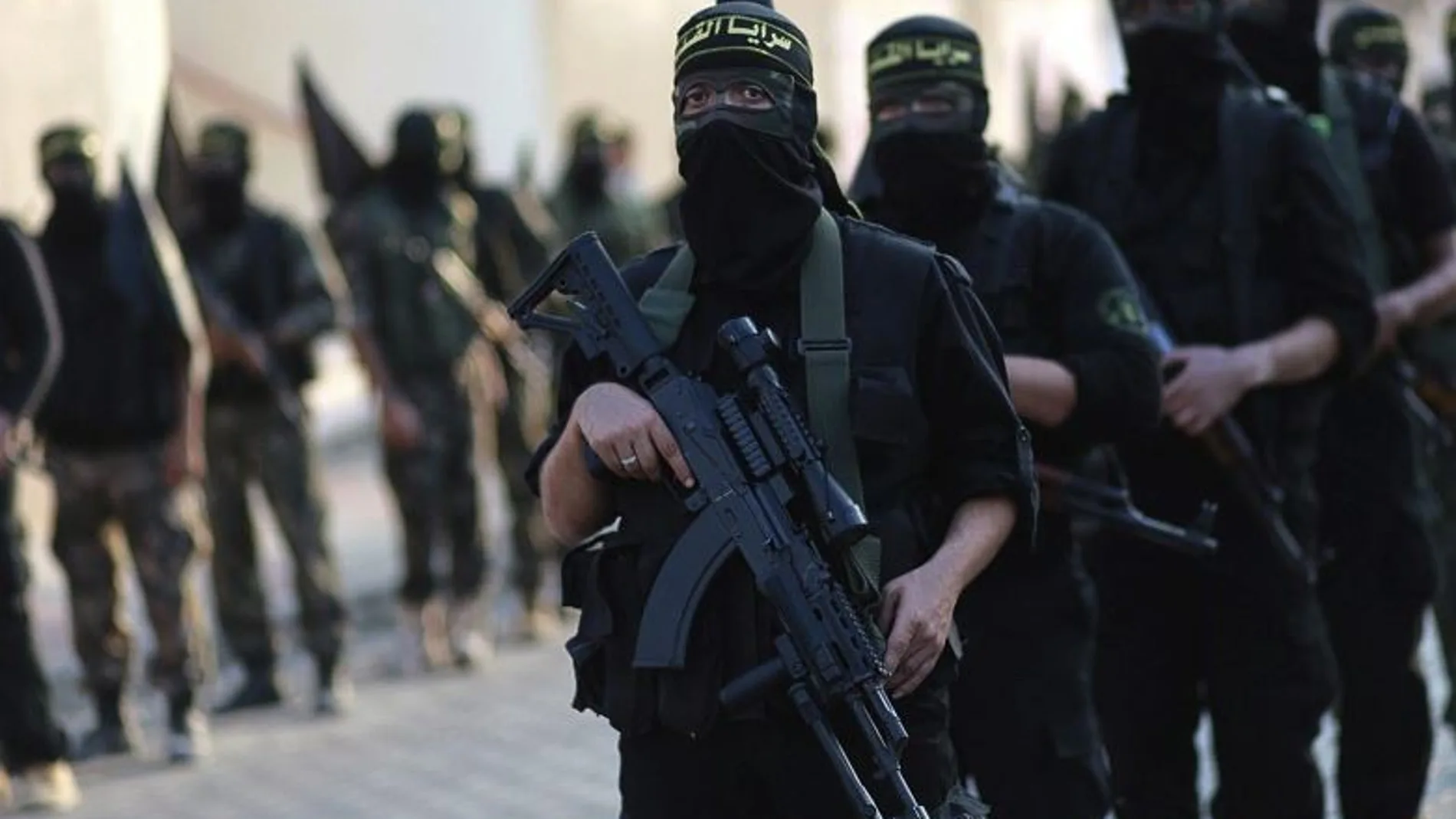 Combatientes del Daesh en Siria