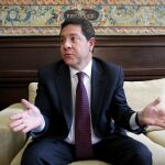 El secretario general del PSOE de Castilla-La Mancha y presidente regional, Emiliano García-Page,