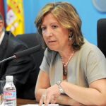 La consejera de Sanidad y Consumo, María Ángeles Palacios, en una imagen de archivo reciente
