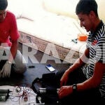 Dos de los terroristas en la casa de Alcanar