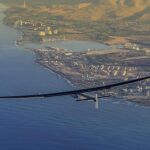El Solar Impulse 2, sobrevolando Hawaii el pasado mes de marzo