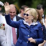 La demócrata Hillary Clinton