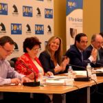 Bono, Jiménez, Rato y Plan de Acción Down España y Obra Social Caja Madrid
