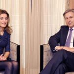 Doña Letizia junto al alcalde de Berlín, Klaus Wowereit