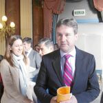 El alcalde de Burgos, Javier Lacalle, preside la constitución del Consejo Social