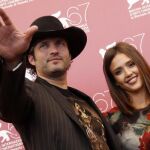 Robert Rodríguez y Jessica Alba