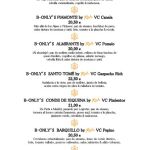 Una carta que hará las delicias de todo amante del buen bocata.