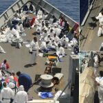 La embarcación había volcado cerca de las costas de Libia.