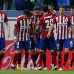 Fernando Torres celebra con sus compañeros el gol marcado ante el Celta.