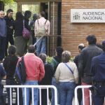 Juicio contra integrantes de Gestoras ProAmnistía, en septiembre de 2008