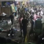 Imagen del video de seguridad que recoge la agresión