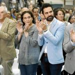 Maragall, Colau, Torrent y Torra. Estos dos últimos serán clave en las nuevas negociaciones / Efe