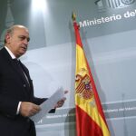 El ministro del Interior, Jorge Fernández Díaz, tras la reunión de la Comisión de Seguimiento del Pacto de Estado contra el terrorismo yihadista.