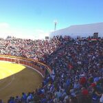La plaza de toros de Baza (Granada), donde se iba a celebrar el espectáculo este domingo La Razón