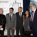 José Sacristán, Manuel Cobo, José Manuel Lara, Eduardo Mendoza y Carmen Amoraga