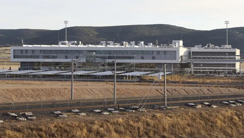 En la imagen, vista general del aeropuerto de Ciudad Real.