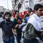 Disturbios en Estambul.