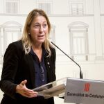 La vicepresidenta del Govern y portavoz en funciones, Neus Munté