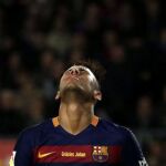 Neymar, en uno de los últimos partidos con el Barcelona