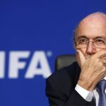 El presidente de la FIFA, Joseph Blatter