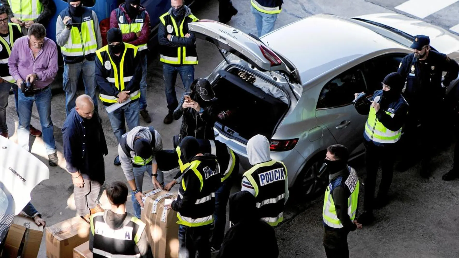 La Policía evitó la destrucción de numerosa documentación por parte de los Mossos el pasado 26 de octubre en una incineradora de Sant Adrià de Besòs