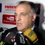 El presidente de LaLiga, Javier Tebas