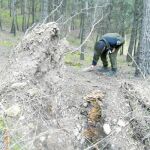 Hallan en Rivas un proyectil de la Guerra Civil
