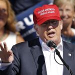 El candidato republicano a la Presidencia de EEUU, Donald Trump