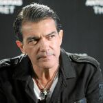 El malagueño, en la presentación de su nuevo perfume «The secret»