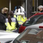 Registro en un local de PKK en Vallecas